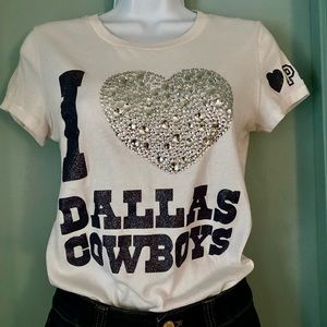 Dallas Cowboys bling t-shirt